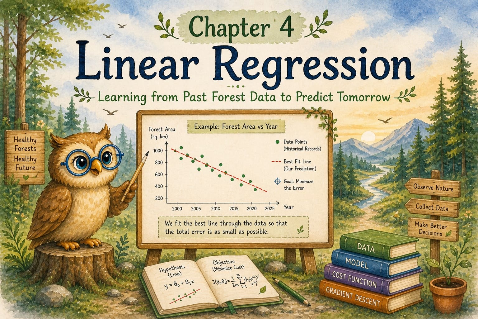 Linear Regression: Predicting the Future from Past Data
